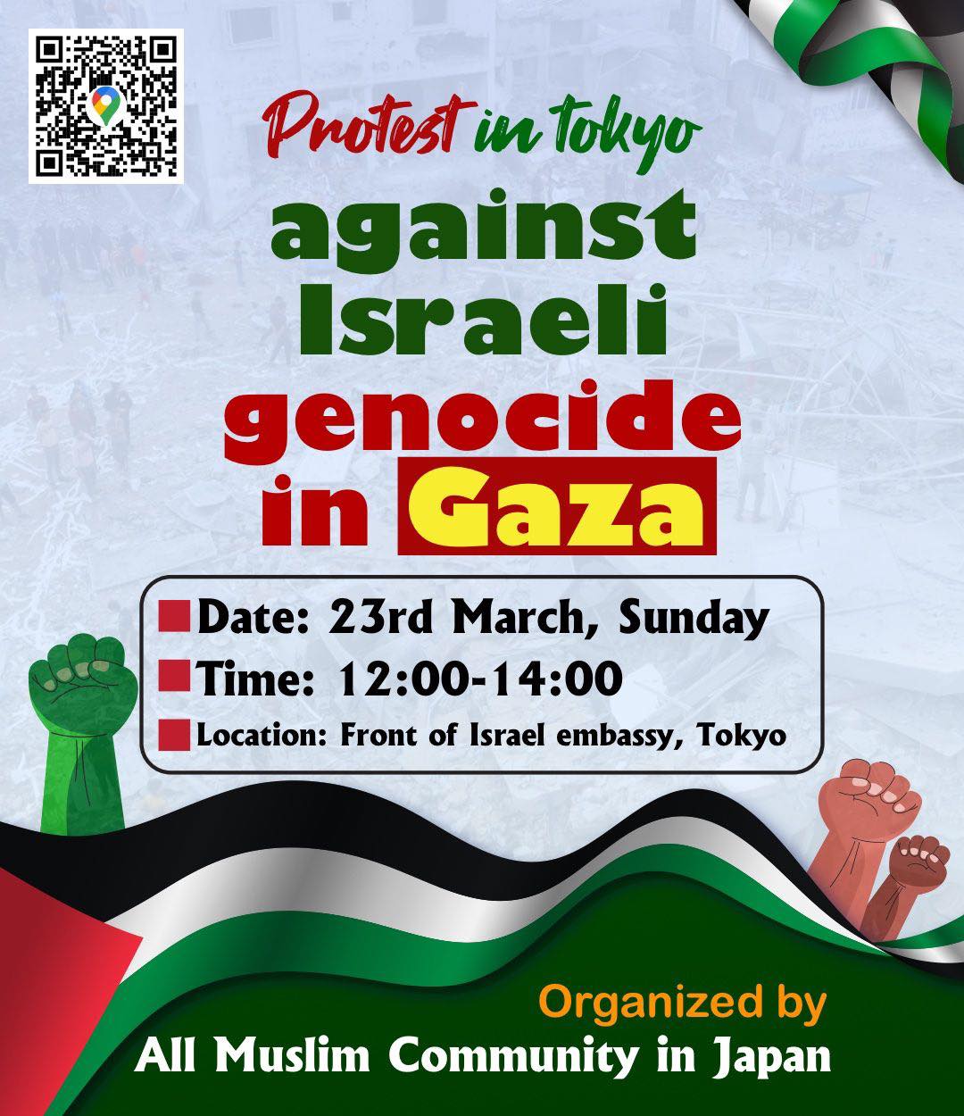Support for Gaza